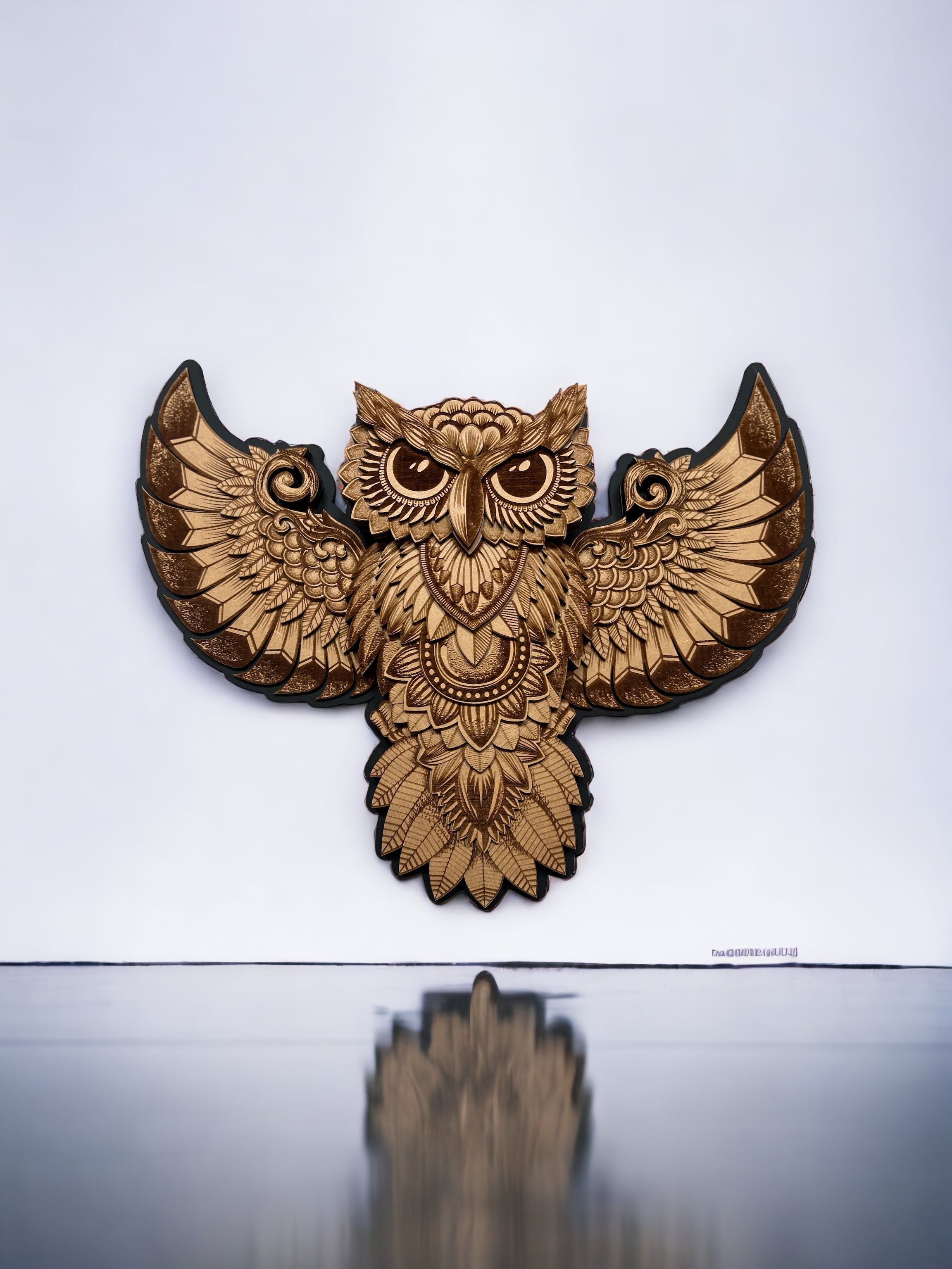 Owl Mandala – AVEL Woodworking