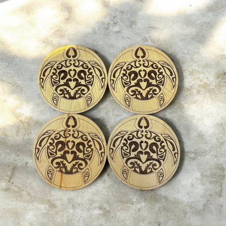 Laser Engraved Coasters