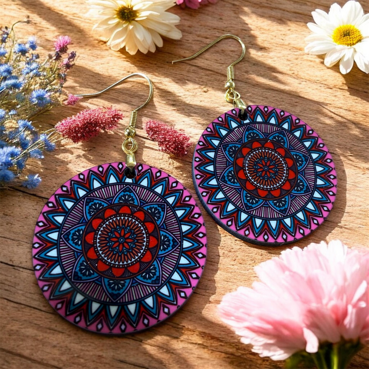Boho Circular Earrings