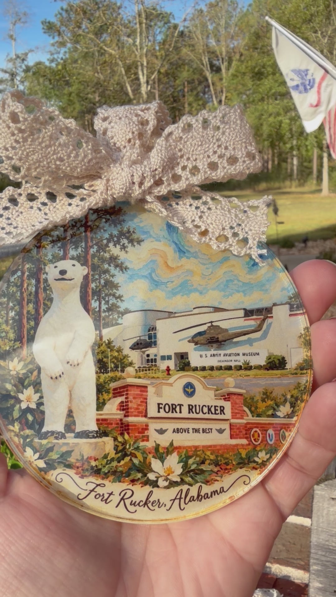 Fort Rucker Alabama Ornament